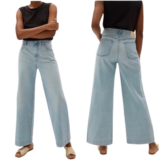 Everlane Denim - Everlane The Summer Wide Leg Jeans size 31